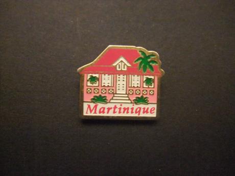 Martinique woonhuis met palmboom